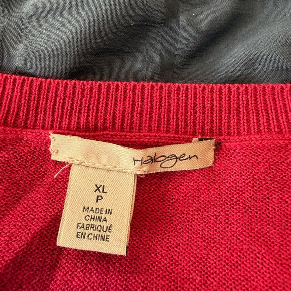 Halogen Fuchsia Button-Up Cardigan - Picture 3 of 6